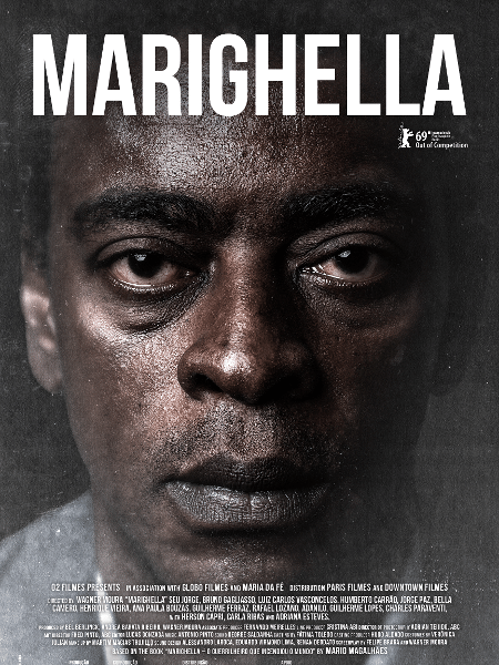 Cartaz do filme "Marighella", dirigido por Wagner Moura - Divulgação
