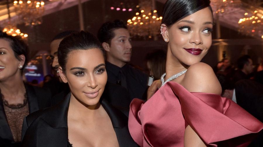 Kim Kardashian e Rihanna  - Jason Kempin/Getty Images