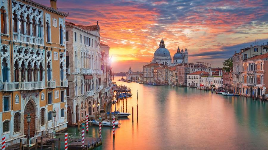 Veneza fica na região de Vêneto, no nordeste da Itália  - Getty Images/iStockphoto