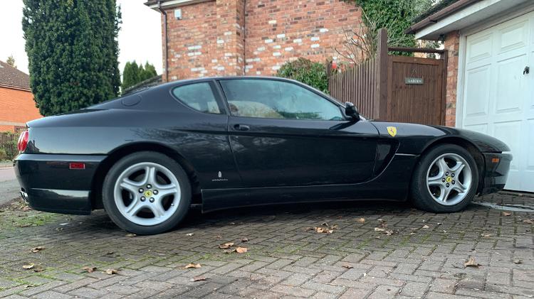 caçador de ferraris scott chivers Ferrari 456GTA 1997 lateral - Arquivo pessoal - Arquivo pessoal