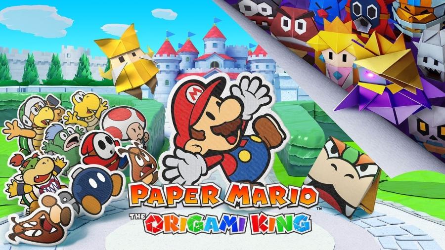 Paper Mario: The Origami King será o retorno da série de papel para os consoles - Divulgação/Nintendo
