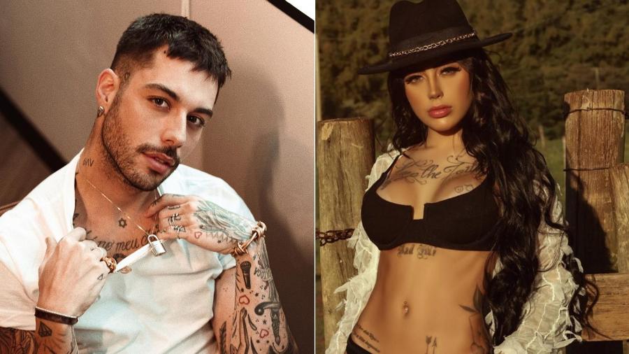 Gui Araújo, ex de Anitta, e MC Mirella, ex de Dynho Alves: quem shippa? - Reprodução/Instagram