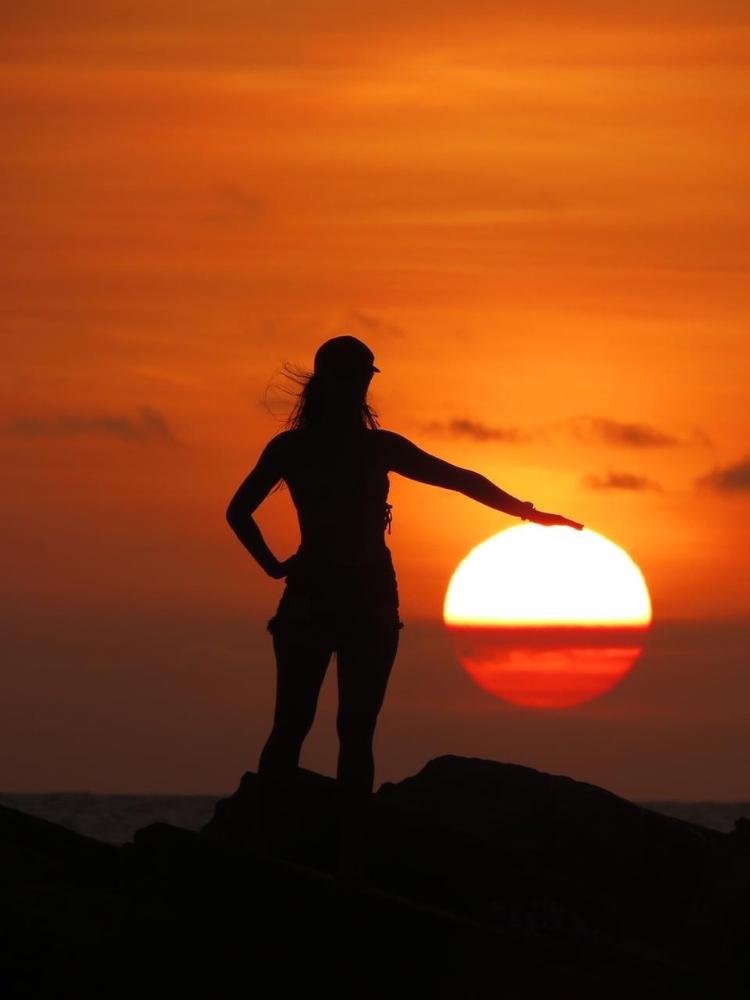 Pôr do sol na praia da Malhada, em Jericoacoara (CE) - Arquivo pessoal - Arquivo pessoal