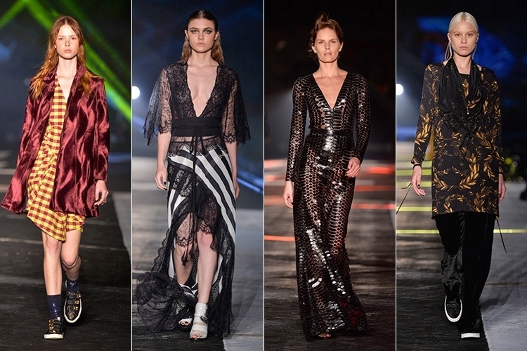 Elle Fashion Preview mostra coleções outono/inverno no Rio de Janeiro - Montagem/UOL