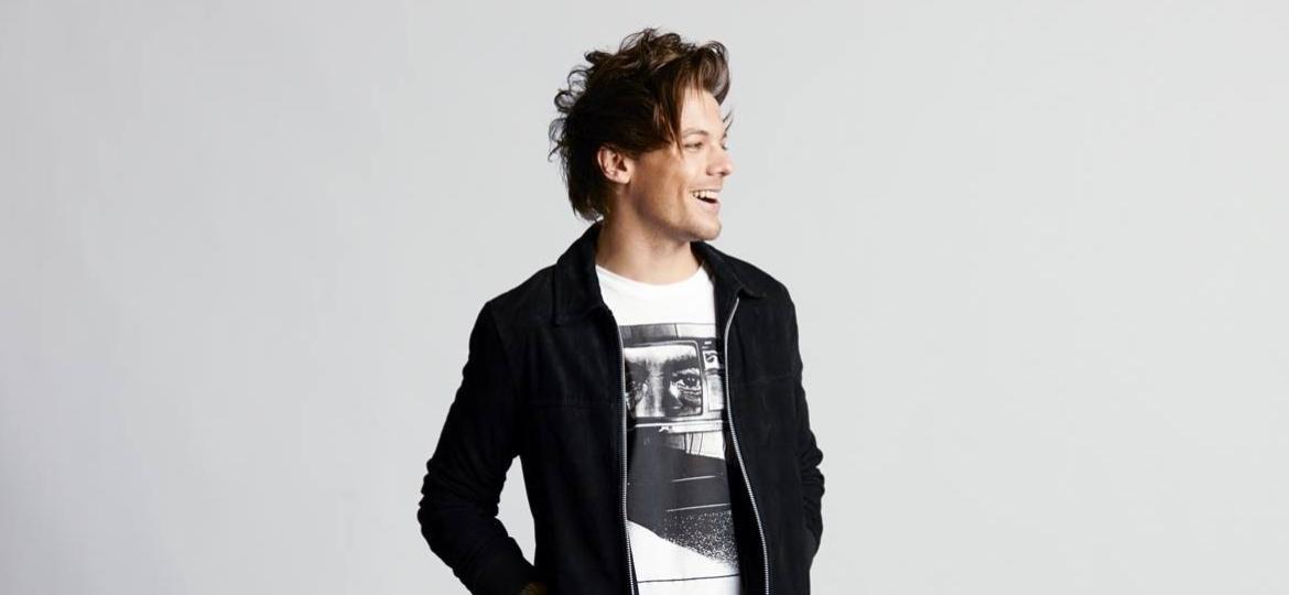 O cantor Louis Tomlinson, do One Direction - Divulgação