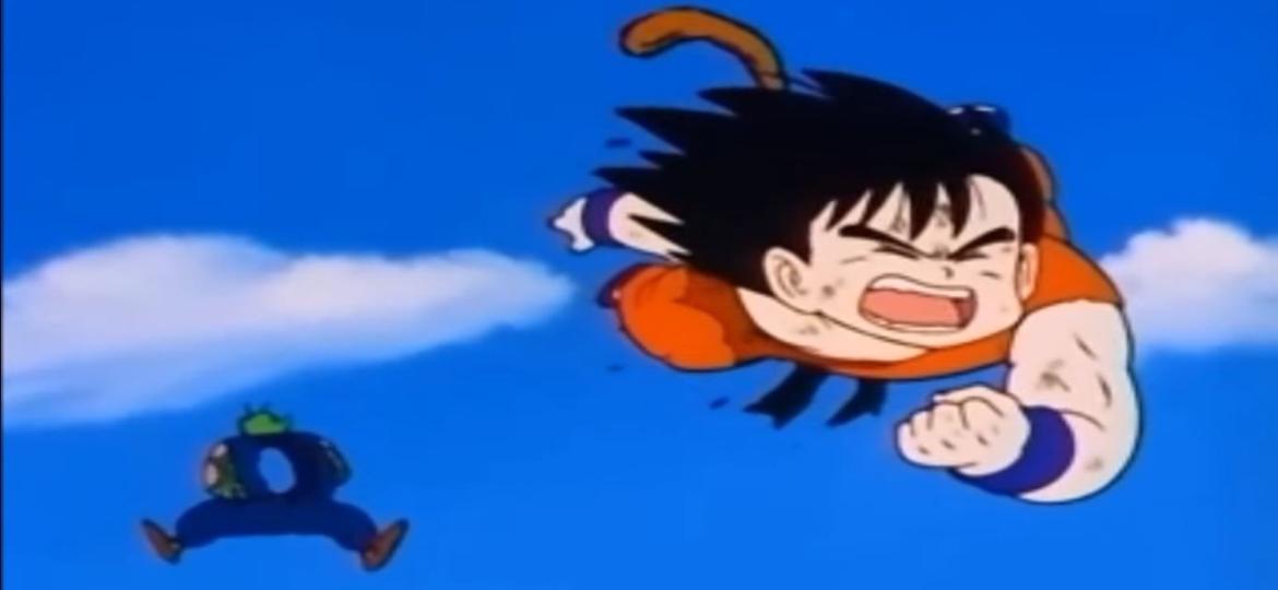 Cenas como essa acabaram se tornando raras em "Dragon Ball": Goku matou muito mais inimigos quando era criança do que quando ficou adulto - Reprodução