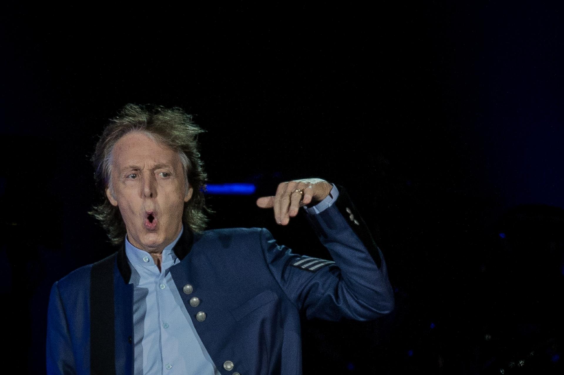 Show do cantor Paul McCartney, no estádio Allianz Parque, em Sao Paulo - Eduardo Anizelli/Folhapress