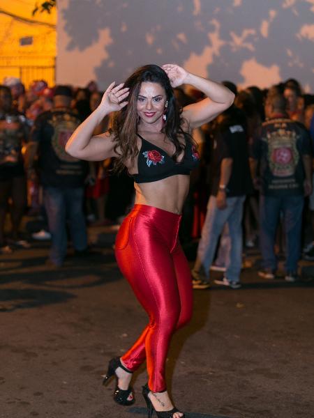 Viviane Araújo é rainha de bateria do Salgueiro - Alex Nunes/Divulgação