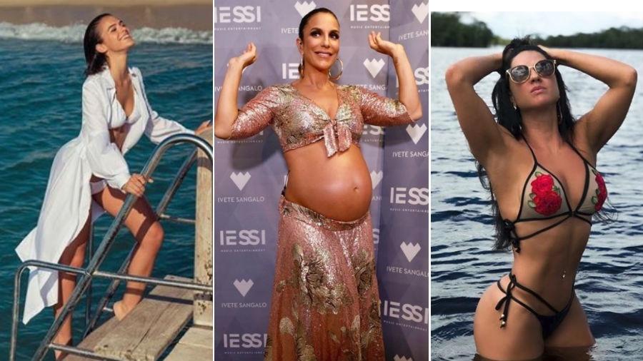 Famosas de biquíni - Reprodução/Instagram