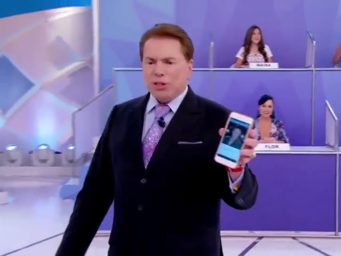 Programa Silvio Santos - Pauta Para o Jogo dos Pontinhos - SBT TV