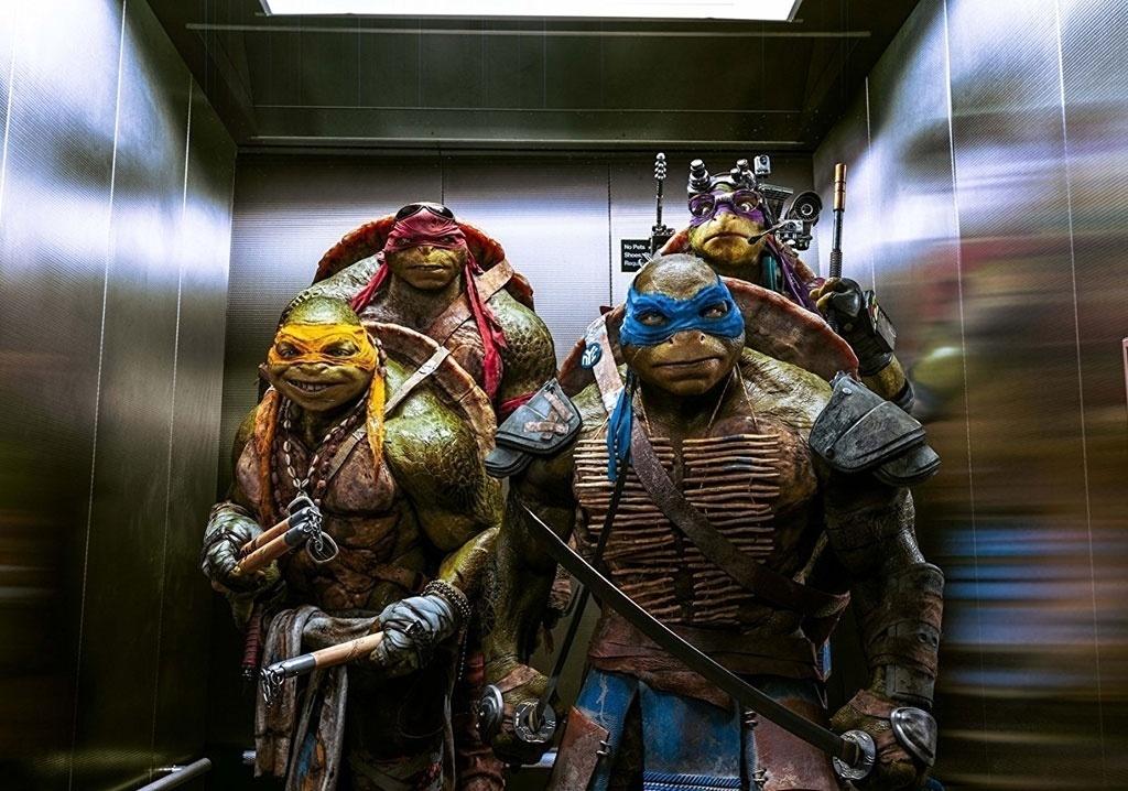 Cena de "As Tartarugas Ninja" (2014) - Divulgação
