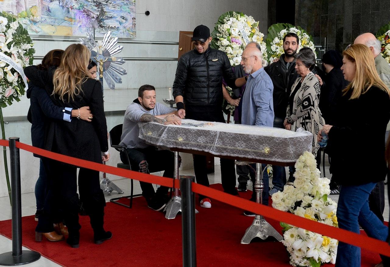 Franco Scornavacca pai do trio KLB é velado na Assembleia Legislativa de São Paulo - Francisco Cepeda/AgNews