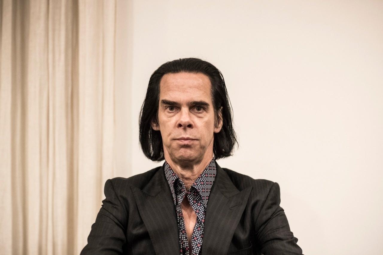Nick Cave em coletiva de imprensa em São Paulo - Lucas Lima/UOL