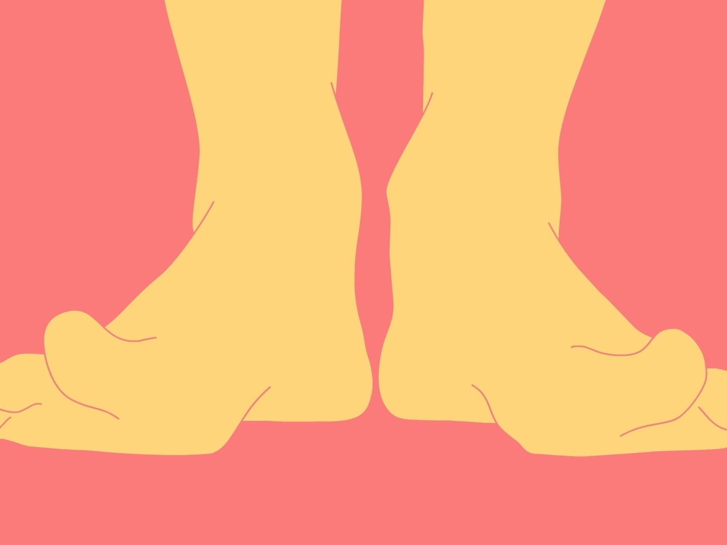 Andar com os pés descalços dá cólica?