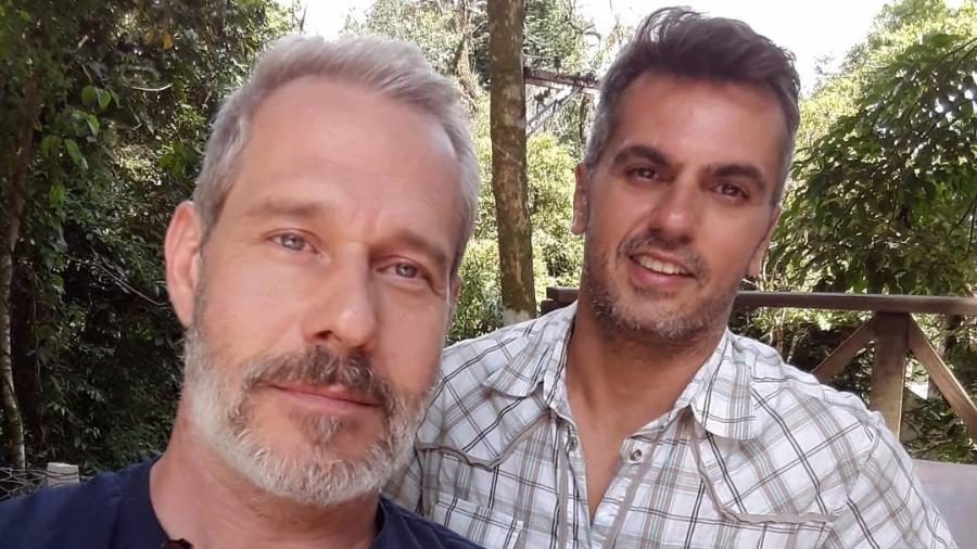 Nico Puig e o marido, Jeff Lattari - Reprodução/Instagram/puignico