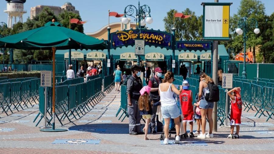 Disney, em Paris: esperança de reabertura para as festas de fim de ano - Getty Images