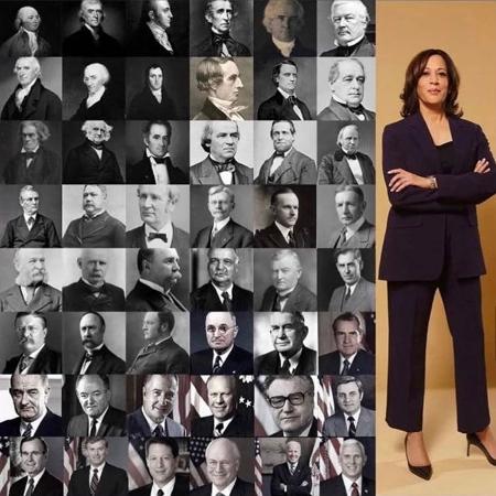 Kamala Harris e os outros vice-presidentes americanos - Reprodução/Twitter