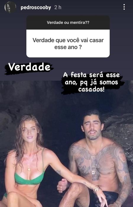 Pedro Scooby responde perguntas de fãs - Reprodução/Instagram - Reprodução/Instagram