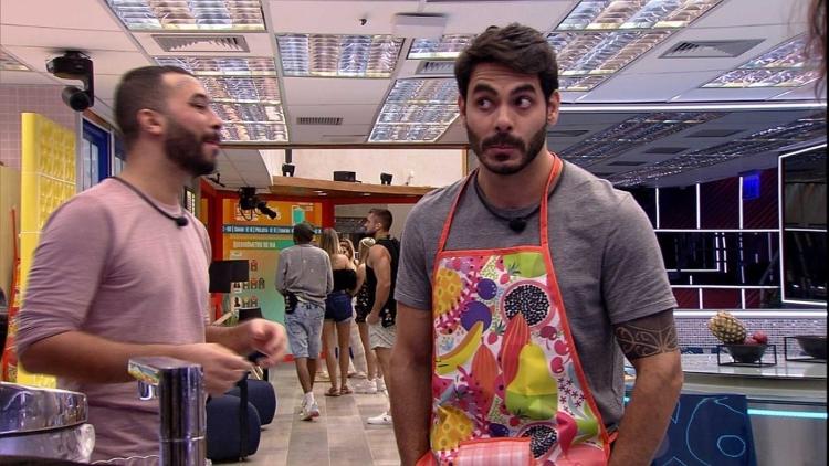 BBB 21: Rodolffo e Gilberto - Reprodução/Globoplay - Reprodução/Globoplay