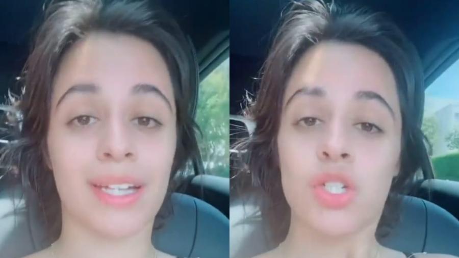 A cantora Camila Cabello comenta críticas que recebeu sobre seu corpo - Reprodução/TikTok
