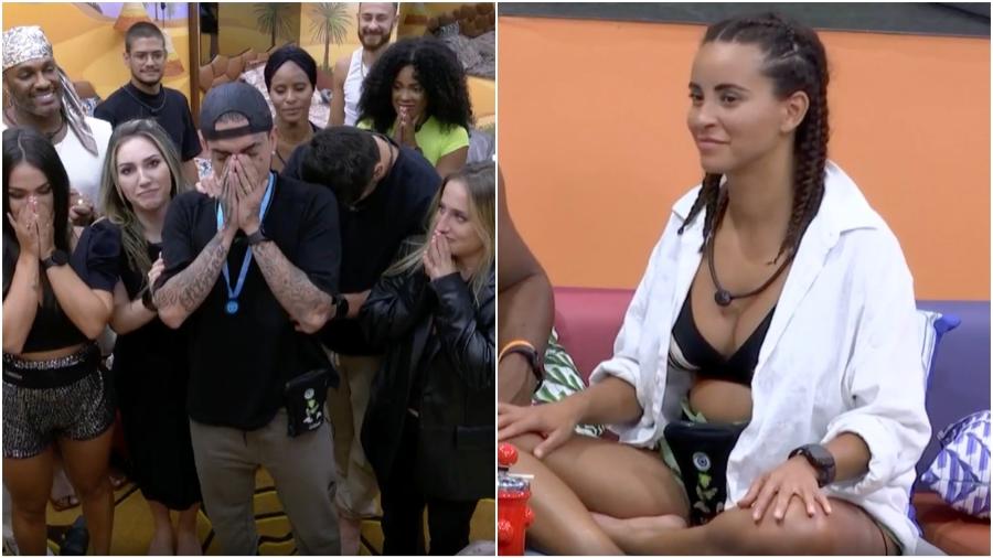 BBB 23: Madrugada tem MC Guimê emocionado e chamada de atenção do Big Boss - Reprodução/Globoplay