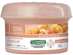 Creme Esfoliante Apricot Média Abrasão, D'agua Natural - Divulgação - Divulgação