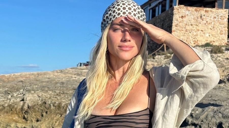 Giovanna Ewbank está viajando pela Europa