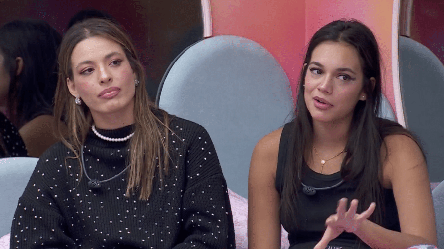 BBB 24: Alane conversa com Davi após o 8º Paredão