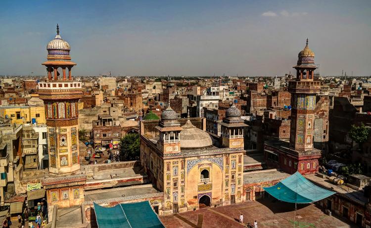 Mesquista de Wazir Khan, Lahore, Paquistão