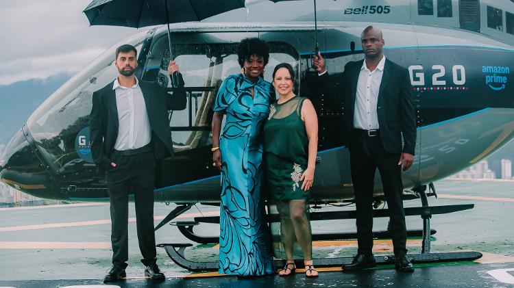 Viola Davis e Patricia Riggen durante visita ao Rio de Janeiro para divulgar 'G20' Viola Davis e Patricia Riggen durante visita ao Rio de Janeiro para divulgar 'G20'