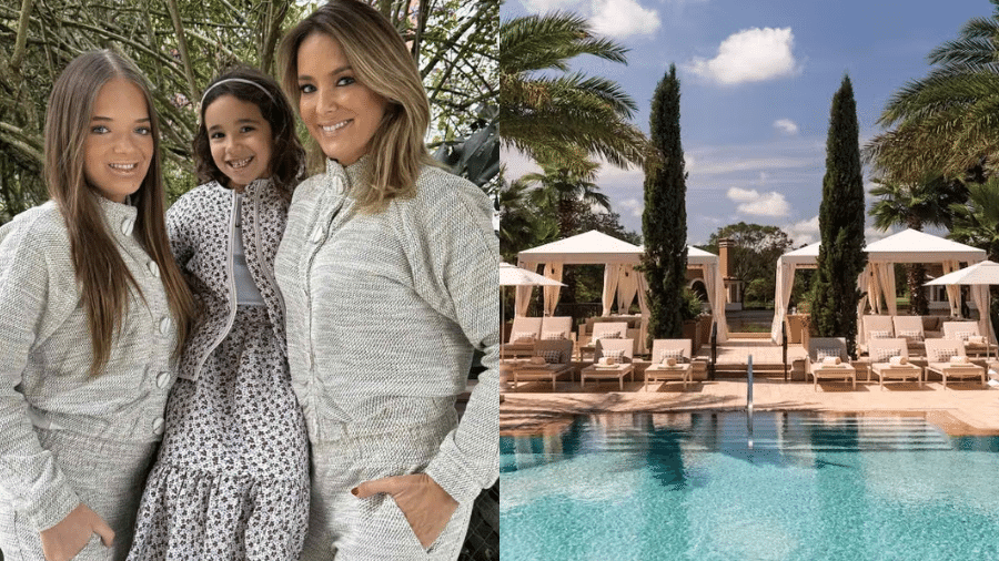 Tici Pinheiro está com as filhas em resort nos EUA com diárias de R$ 55 mil - Instagram