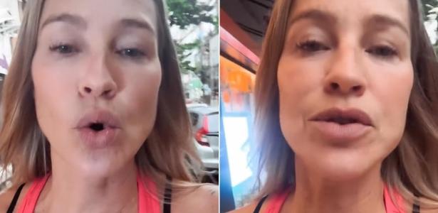 Luana Piovani : atriz critica paparrazi que a fotografou em shopping