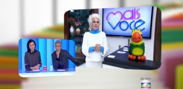 Após tombo, Monica Iozzi e Ana Maria Braga se reencontram em link ao vivo