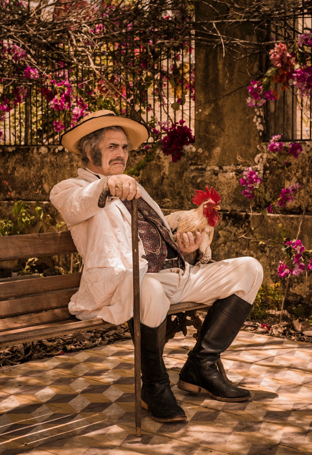 Coronel Jacinto Sá Ribeiro (Tarcísio Meira) - Caiuá Franco/TV Globo