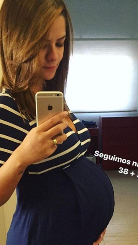 Cantora Maria Cecília está de 38 semanas de gestação - Reprodução/Instagram