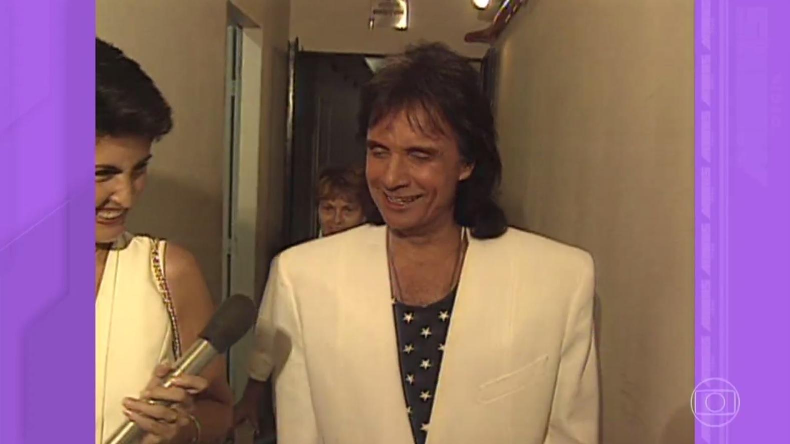 Fátima Bernardes participa do "Vídeo Show" e revê matérias antigas da carreira - Reprodução/TV Globo