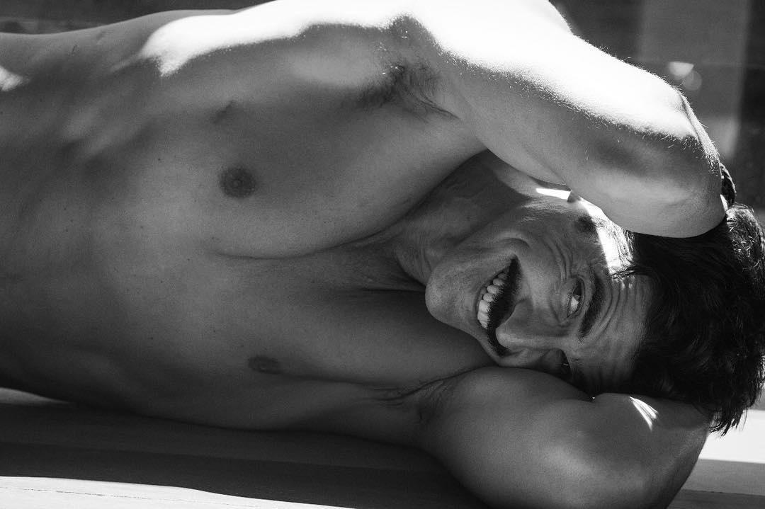 As fotos do ator Reynaldo Gianecchini foram uma das mais elogiadas - Reprodução/Instagram/peleproject