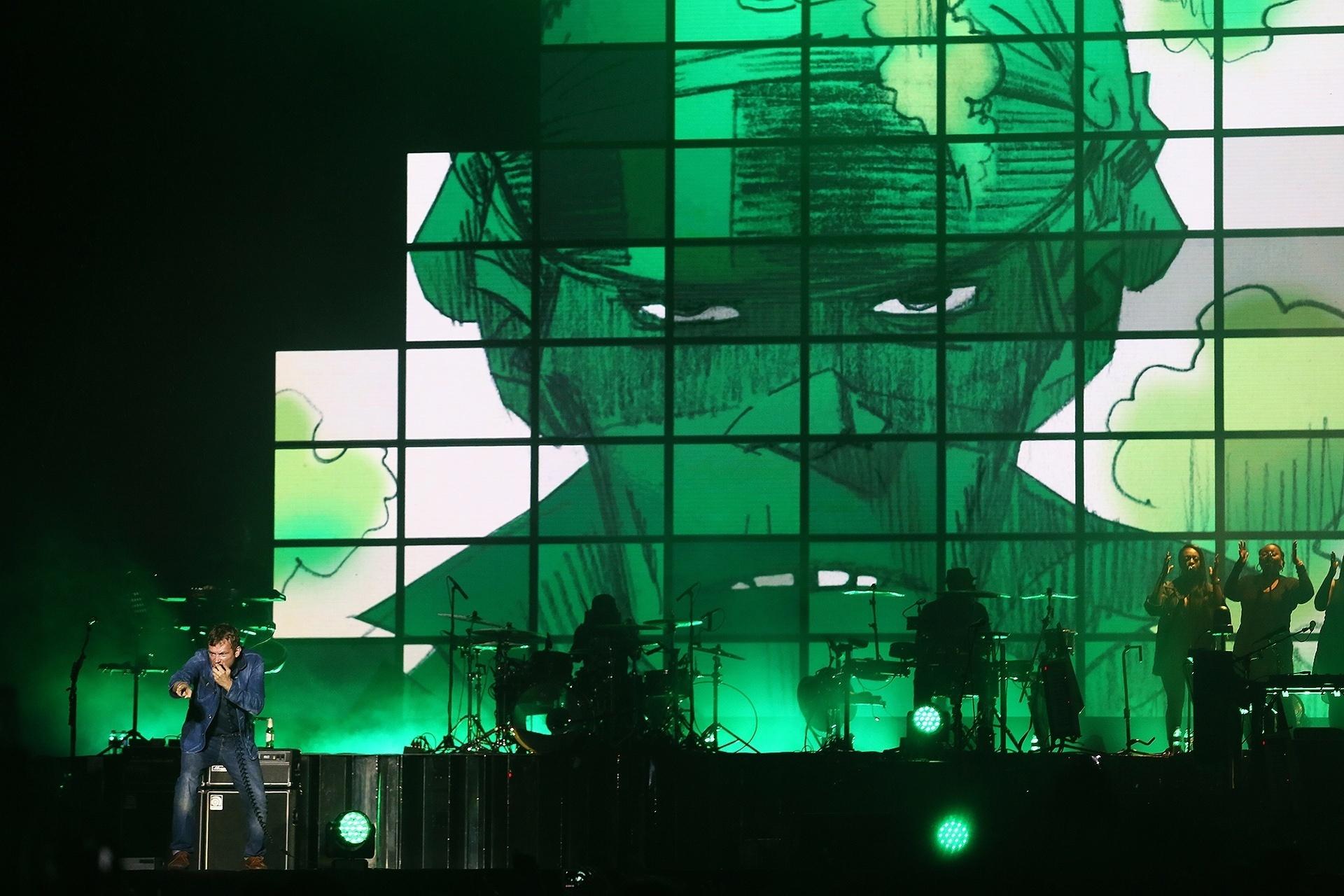 Gorillaz toca pela primeira vez em São Paulo - Iwi Onodera/UOL