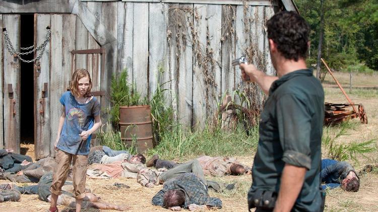 Celeiro de The Walking Dead - Reprodução - Reprodução