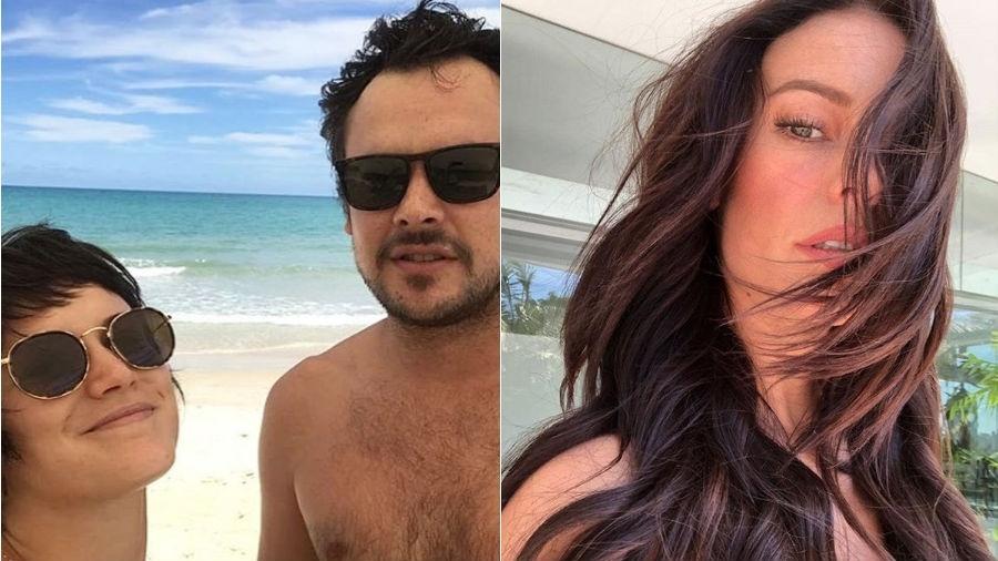 Bianca Bin com o marido, Sergio Guizé, par romântico de Paolla Oliveira em "A Dona do Pedaço" - Reprodução/Instagram