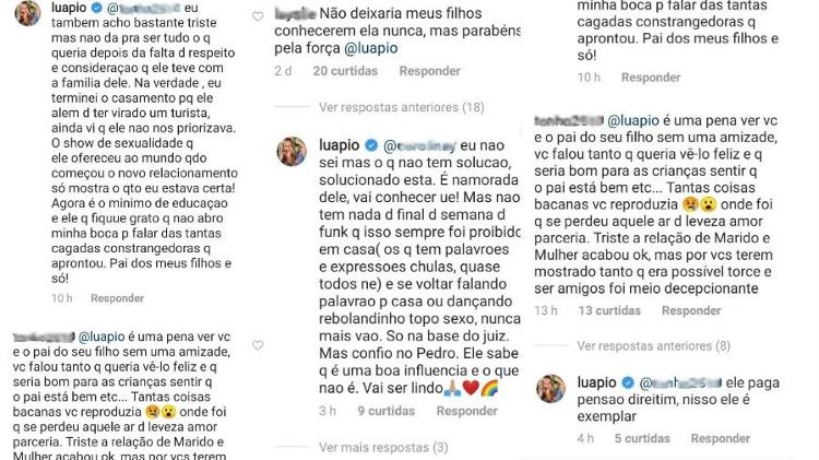 Luana Piovani responde comentÃ¡rios de seguidores sobre Pedro Scooby e Anitta - ReproduÃ§Ã£o/Instagram