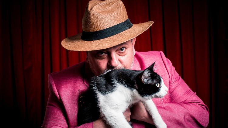 Erick Jacquin batizou um de seus gatos de Tompero após o sucesso de seu sotaque no MasterChef - Lucas Seixas/UOL - Lucas Seixas/UOL