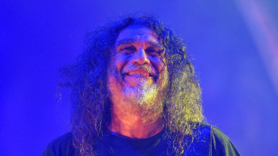 Tom Araya, vocalista e baixista da banda Slayer, no Rock In Rio 2019 - DHAVID NORMANDO/FUTURA PRESS/ESTADÃO CONTEÚDO