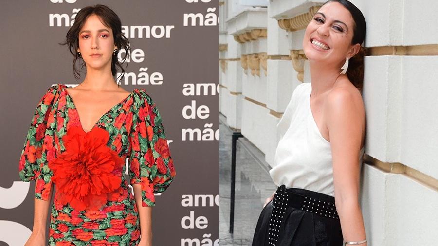 Camila Márdila e Clarissa Pinheiro estão no elenco de Amor de Mãe - Estevam Avellar/Globo e Reprodução/Instagram