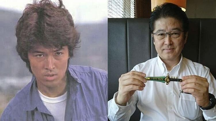 O antes e depois do ator Shiro Izumi - Reprodução/Montagem - Reprodução/Montagem