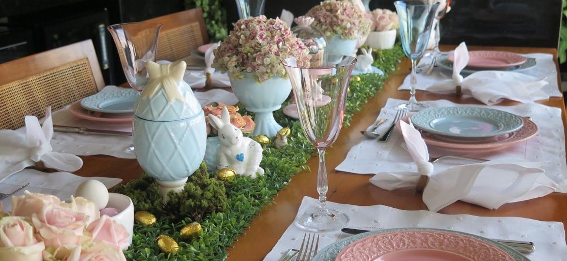 Inspire-se para decorar a mesa da ceia para o domingo de Páscoa com itens práticos e truques fáceis - Reprodução/Pinterest