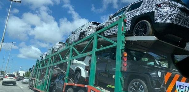 Veículos camuflados | Novo SUV de 7 lugares da Jeep e Compass turbo são flagrados