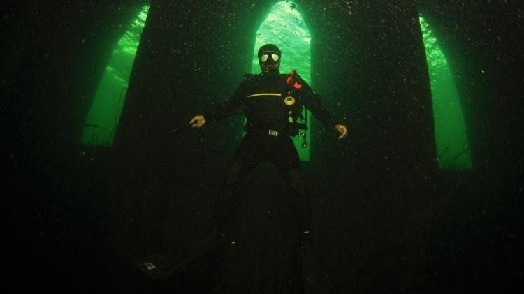 Mergulho no lago de Itaparica - Rodrigo Henrique - Rodrigo Henrique