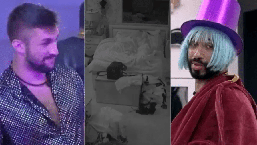 BBB 21: Semana foi marcada por Arthur e Caio discutindo o tamanho de seus pênis, edredom de Carthur e "fogo" de Gil. - Reprodução/Globoplay