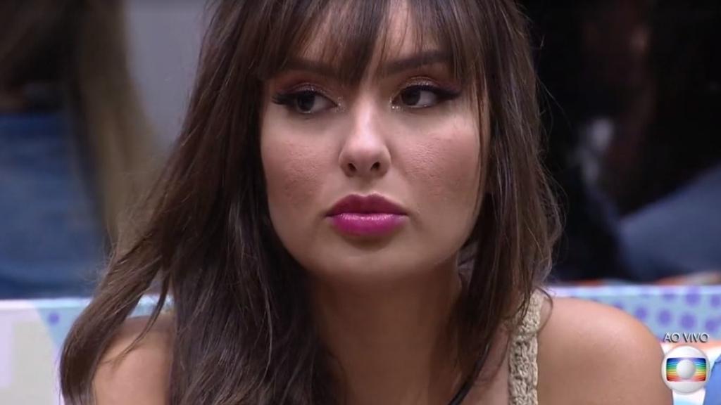 BBB 21: Thaís na noite de eliminação - Reprodução/ Globoplay